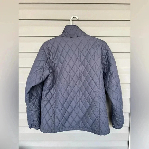 Columbia Womens Interchange Diamond Quilt Full Zip Insulated Jacket-Gray Sz L - Picture 2 of 4